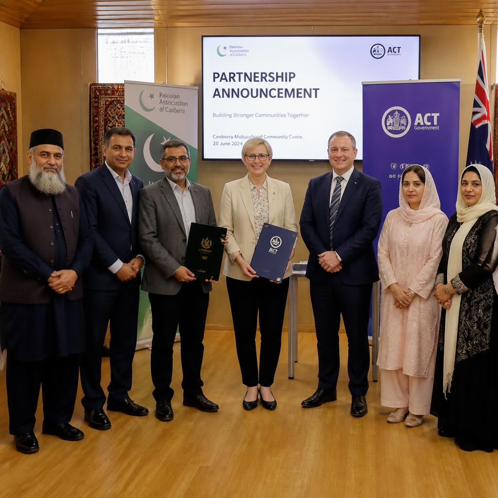 PMA leaders meeting with local Australian community partners